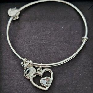 ALEX AND ANI HEART TO HEART SILVER NWT